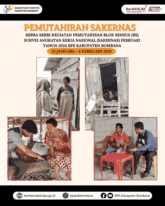 Serba-Serbi Kegiatan Pemutahiran Sakernas Februari 2024