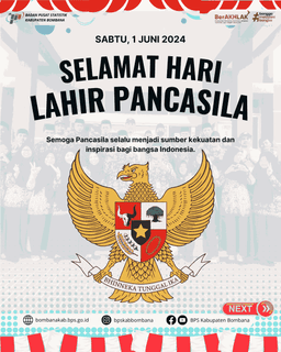 [Selamat Hari Lahir Pancasila 1 Juni 2024]