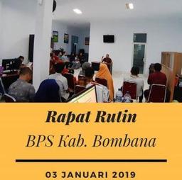 Rapat Rutin Perdana di Tahun 2019